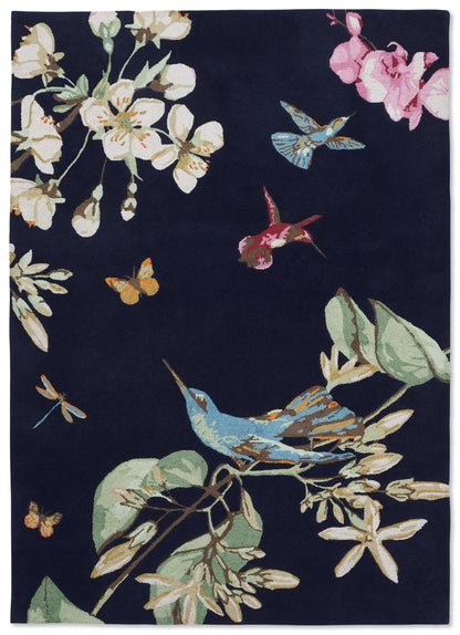 Vloerkleed Wedgewood Hummingbird Navy 037818