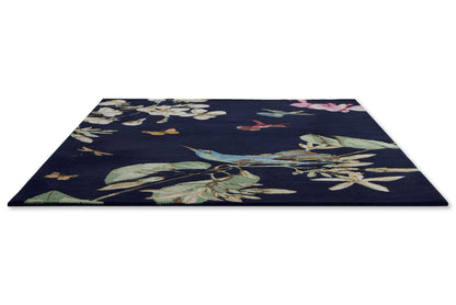 Vloerkleed Wedgewood Hummingbird Navy 037818