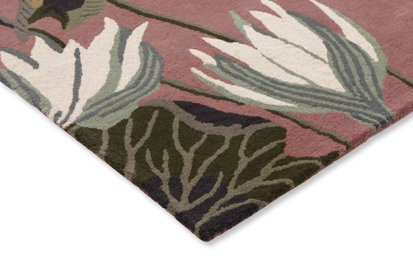 Vloerkleed Wedgewood Waterlily dusty rose 038602
