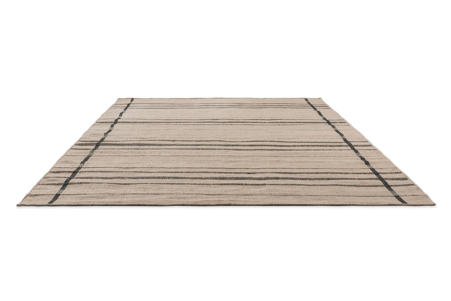 Vloerkleed Brink en Campman Zona Charcoal Line Outdoor