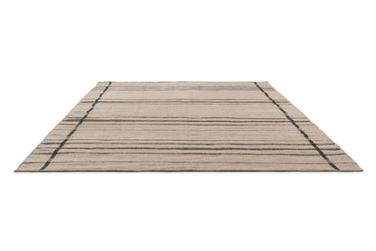 Vloerkleed Brink en Campman Zona Charcoal Line Outdoor