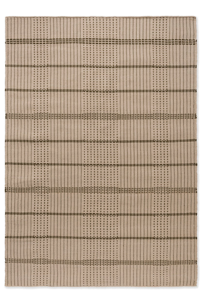 Vloerkleed Brink en Campman Zona Olive Stitch Outdoor