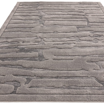Vloerkleed MOMO Rugs Valley Charcoal Path Quality Swatch