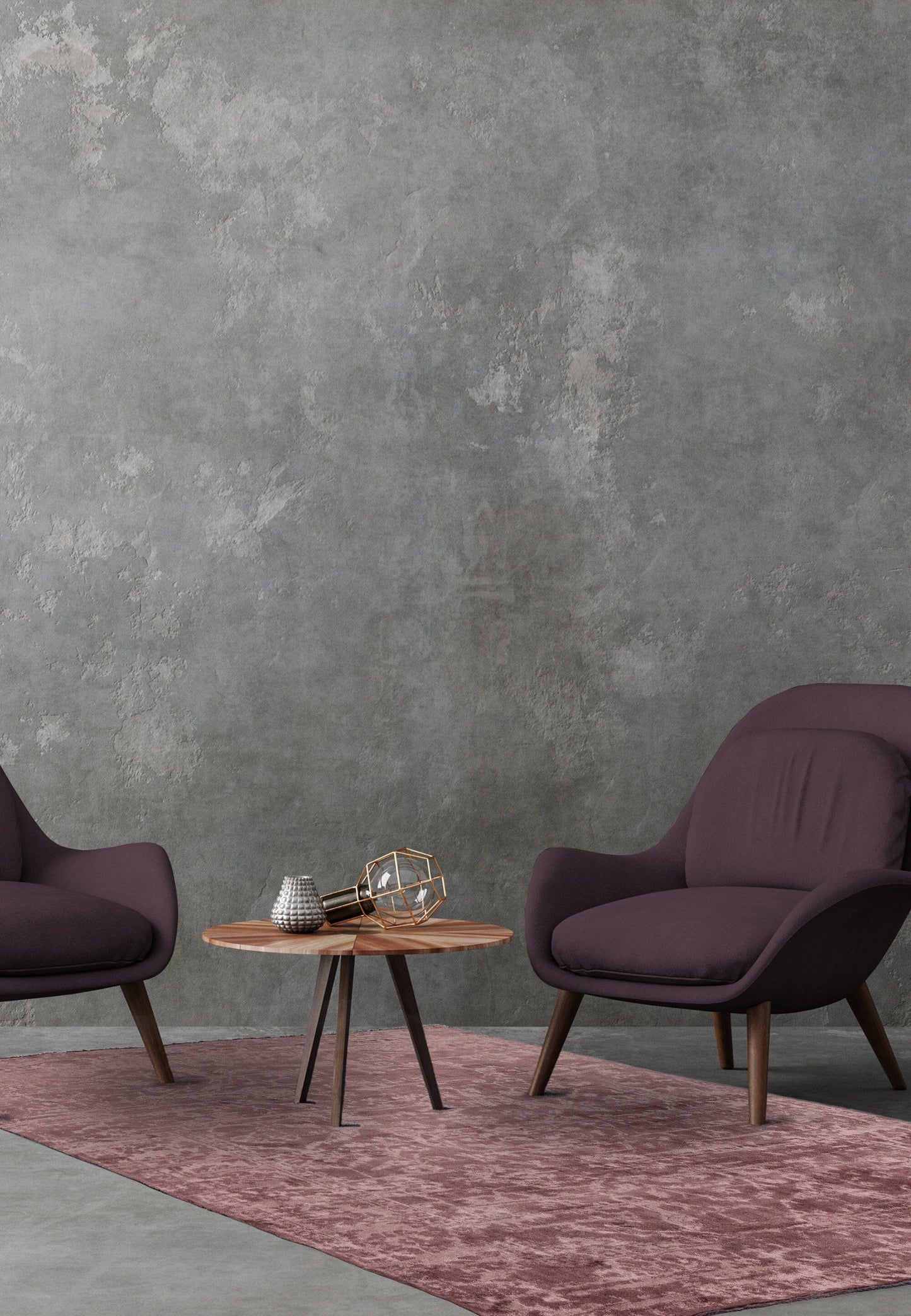 Vloerkleed Easy Living Zehraya ZE08 Cranberry Abstract Swatch (outlet)